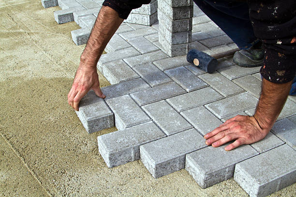 Permeable Paver Driveway in Milford Square, PA